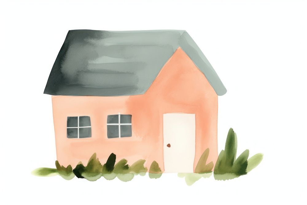 Little house architecture building outdoors. AI generated Image by rawpixel.