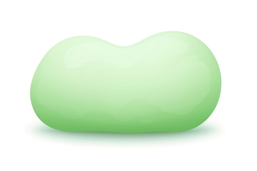Blob green white background simplicity. AI generated Image by rawpixel.