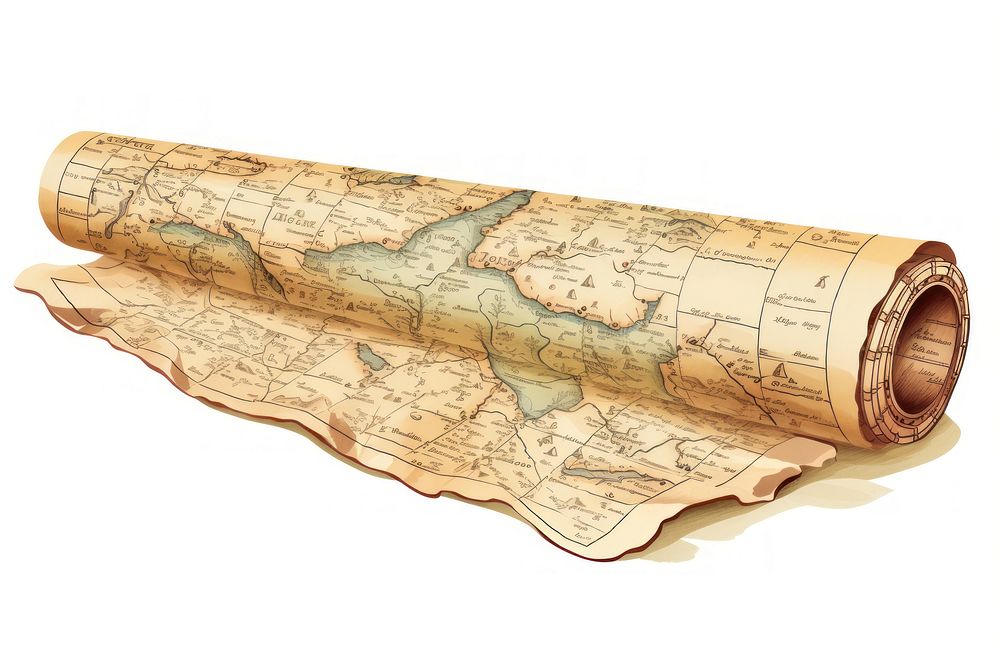 Vintage map white background topography dynamite. AI generated Image by rawpixel.