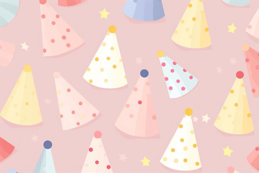 Party hats backgrounds celebration anniversary. AI generated Image by rawpixel.