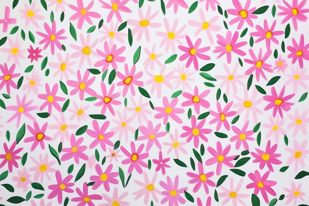 Flower pattern art backgrounds