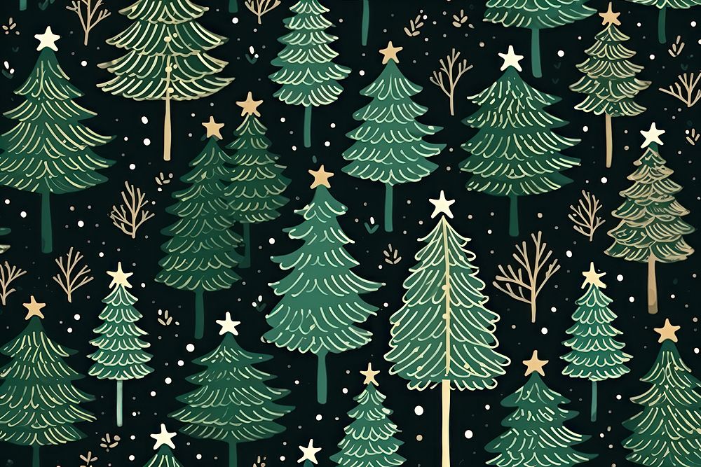 Christmas tree christmas pattern christmas | Free Photo Illustration ...