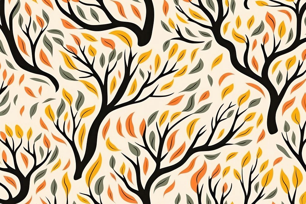 Tree pattern tree backgrounds. AI generated Image by rawpixel.