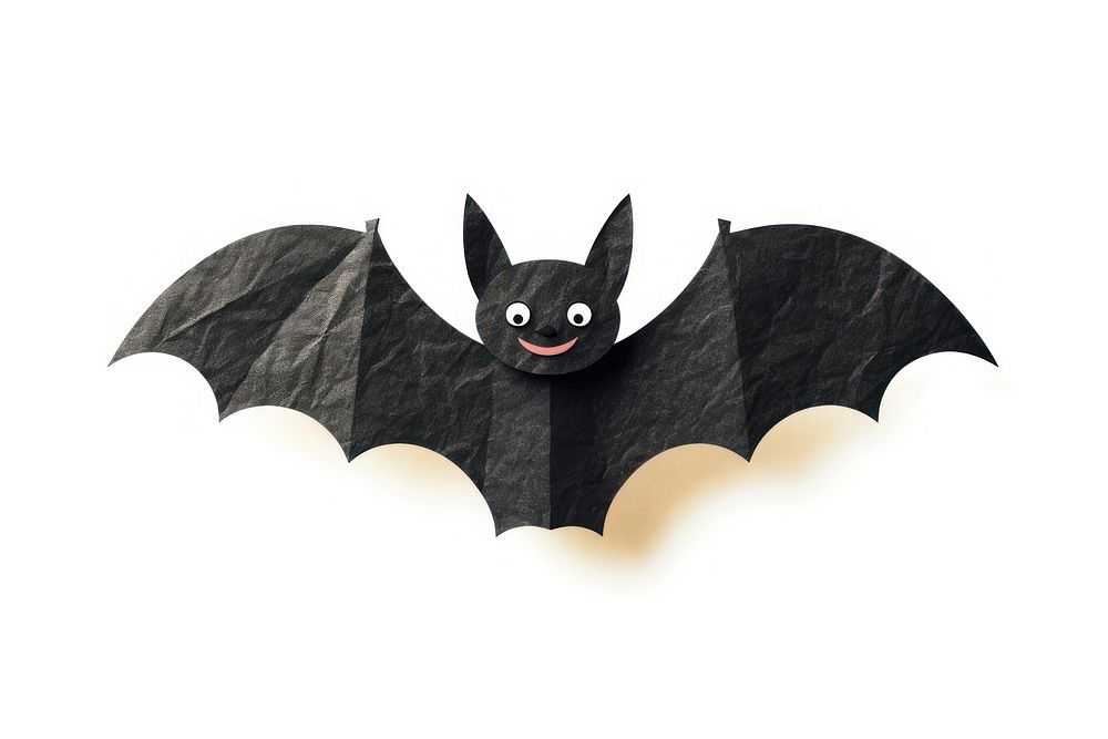 Halloween bat animal white background anthropomorphic. AI generated Image by rawpixel.