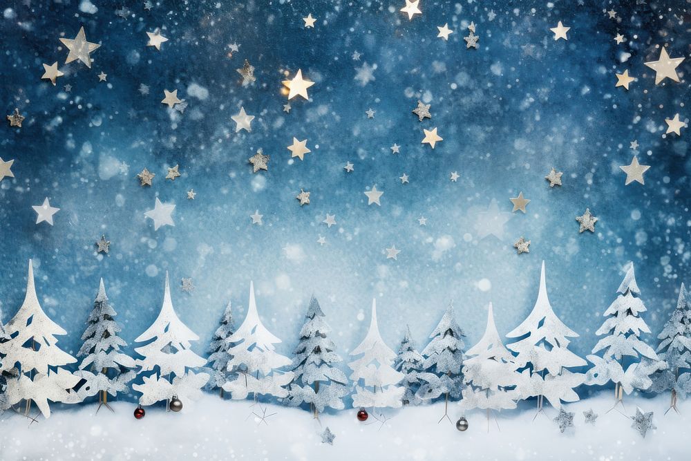 Backgrounds christmas outdoors winter. AI generated Image by rawpixel.