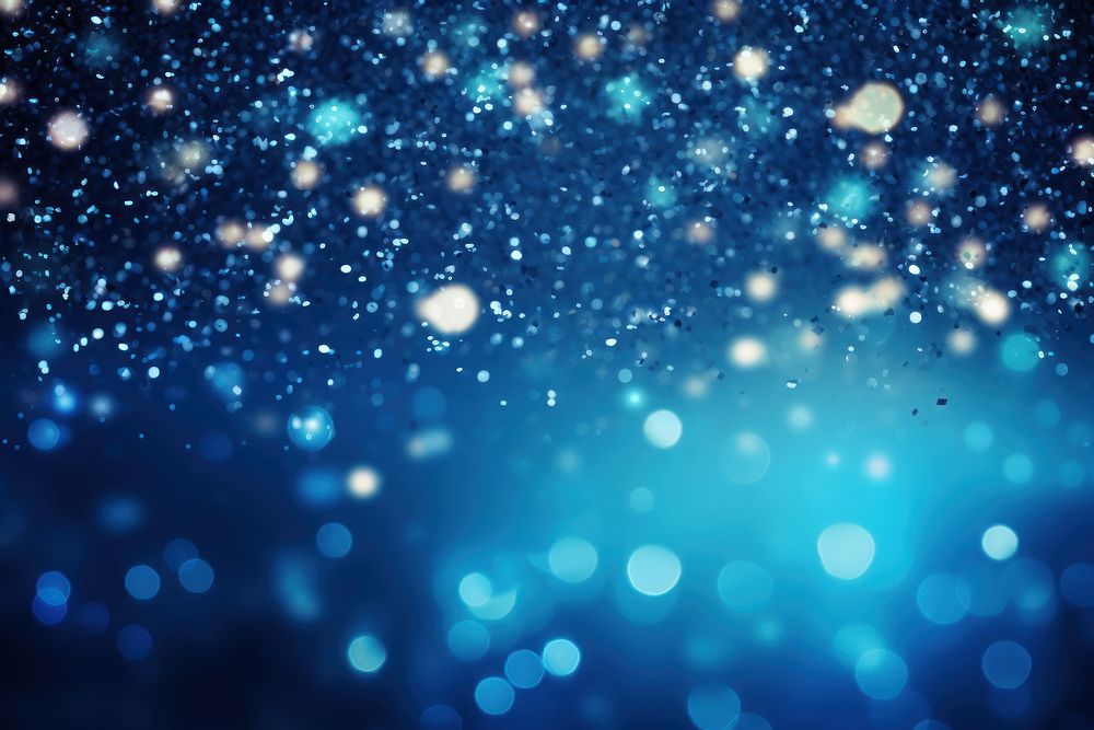 Blue christmas glittering background backgrounds outdoors nature. AI generated Image by rawpixel.
