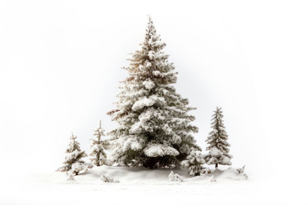 Christmas tree christmas outdoors nature. AI generated Image by rawpixel.