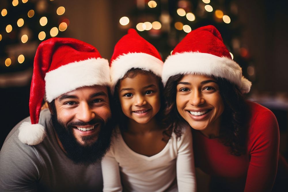 Family christmas adult togetherness. AI generated Image by rawpixel.