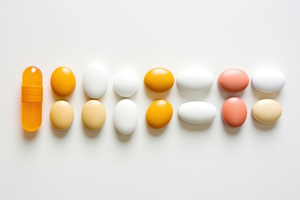Medicinal pill organization medication. AI generated Image by rawpixel.