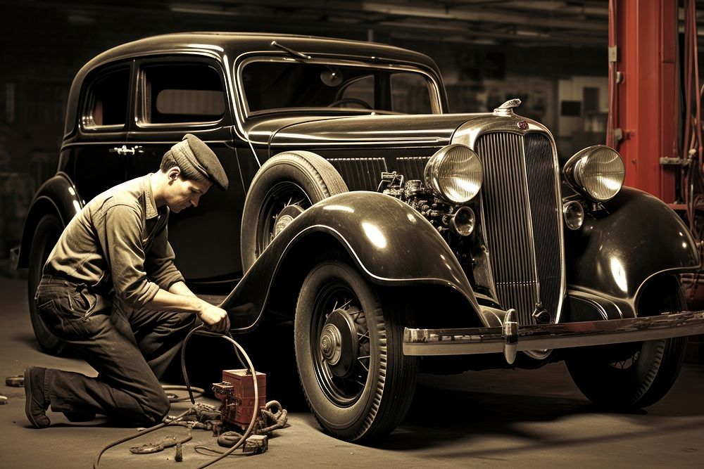 Worker vehicle car wheel. AI | Free Photo - rawpixel