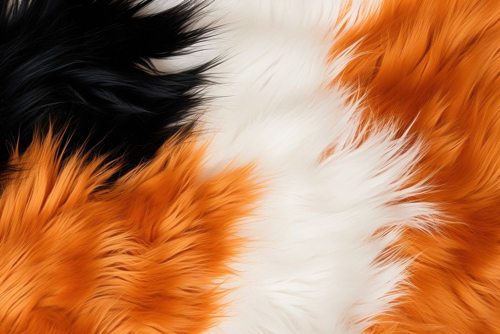 Calico cat color fur backgrounds white. AI generated Image by rawpixel.