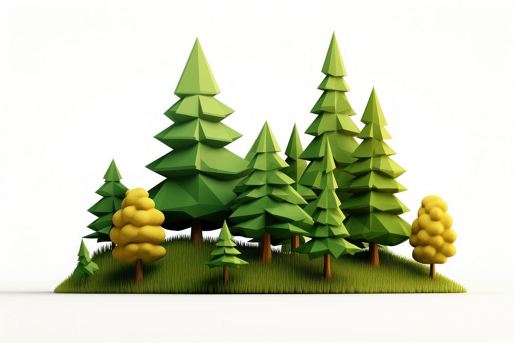 Forest green white background creativity. AI generated Image by rawpixel.