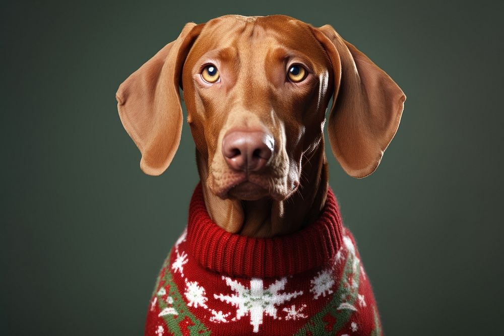 Vizsla sales christmas jumper