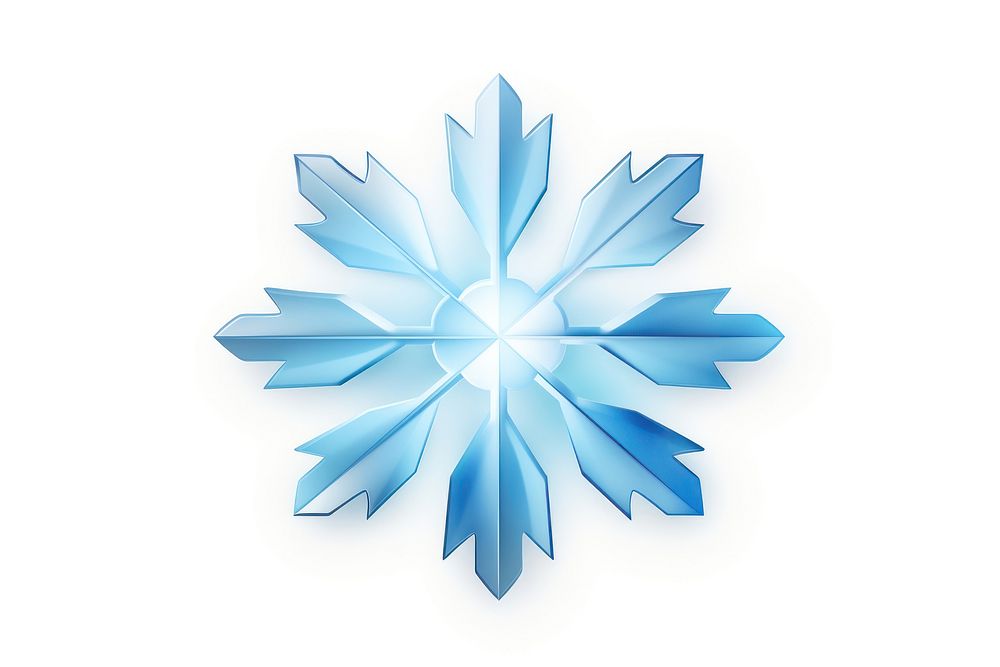 Winter water flake seasons snowflake. AI generated Image by rawpixel.