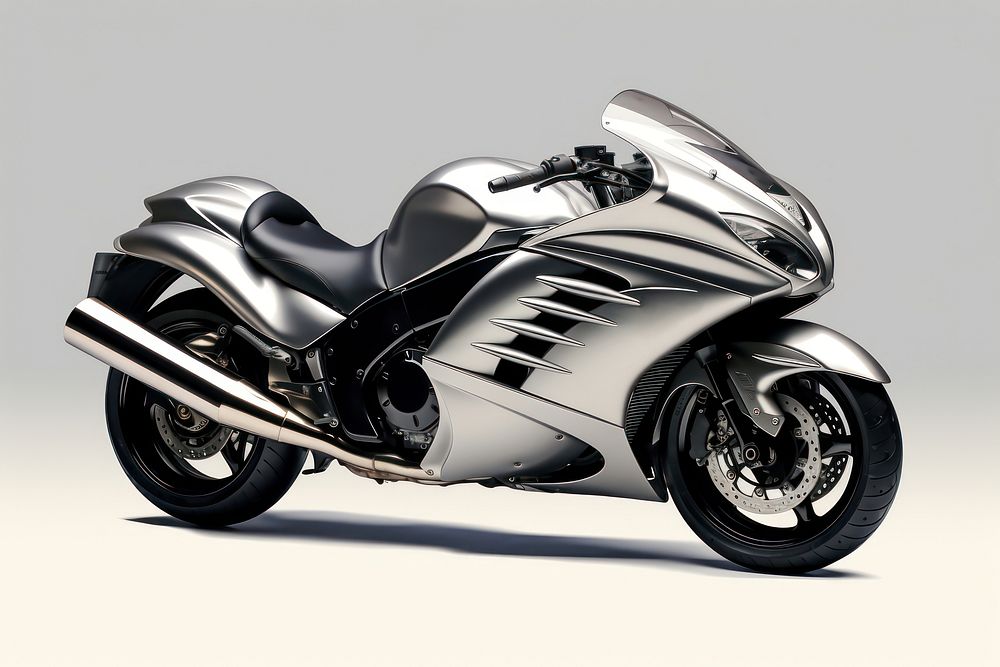 Motorcycle vehicle silver wheel. AI generated Image by rawpixel.