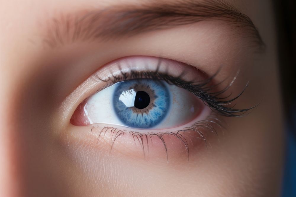 Blue eye blue eyes portrait. | Free Photo - rawpixel