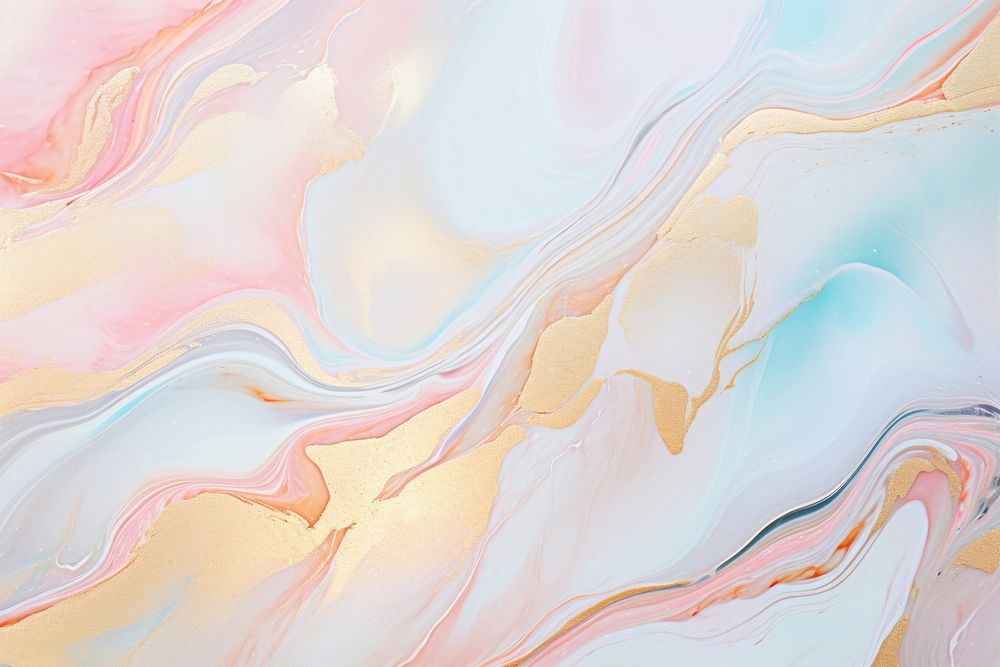 Pastel holographic color with gold glitter painting line backgrounds. AI generated Image by rawpixel.