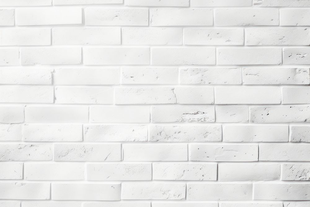 White brick wall architecture backgrounds abstract. AI generated Image by rawpixel.