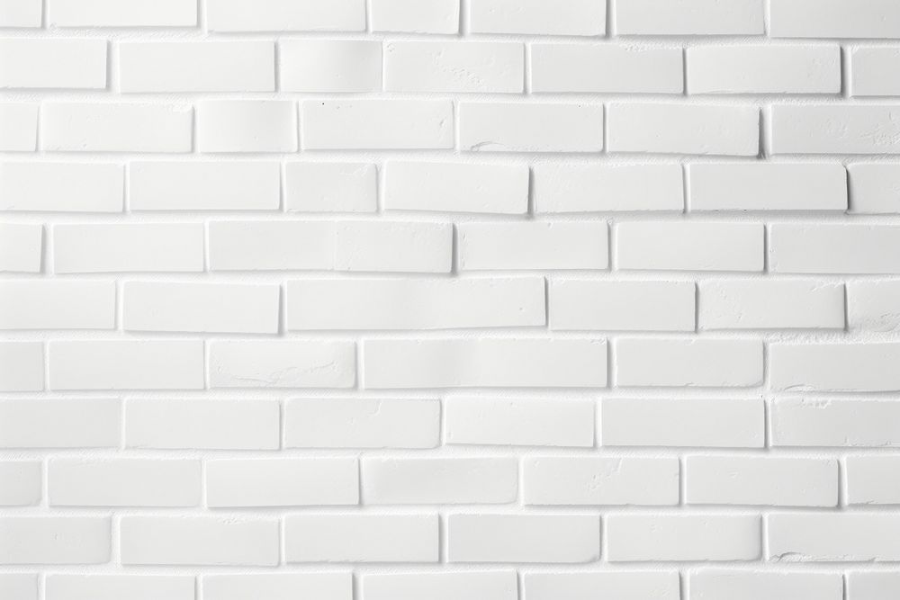 White brick wall texture architecture backgrounds abstract. AI generated Image by rawpixel.