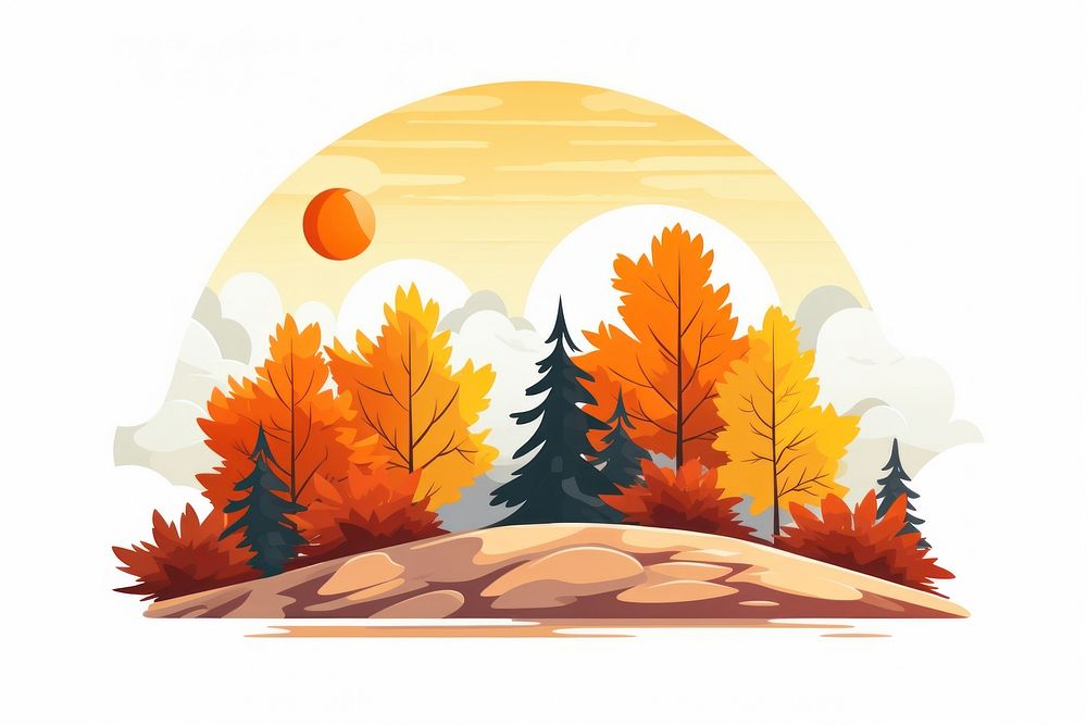 Seasons sunlight outdoors autumn. AI generated Image by rawpixel.