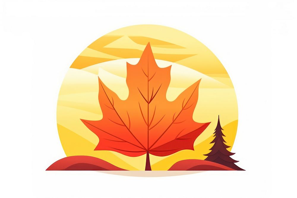 Seasons tree autumn nature. AI generated Image by rawpixel.