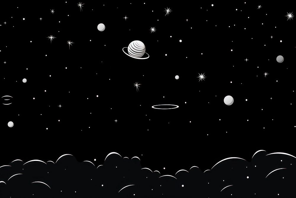 Comet backgrounds astronomy space. AI generated Image by rawpixel.