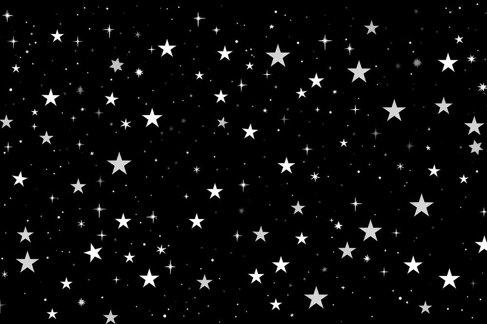 Star backgrounds night black. 