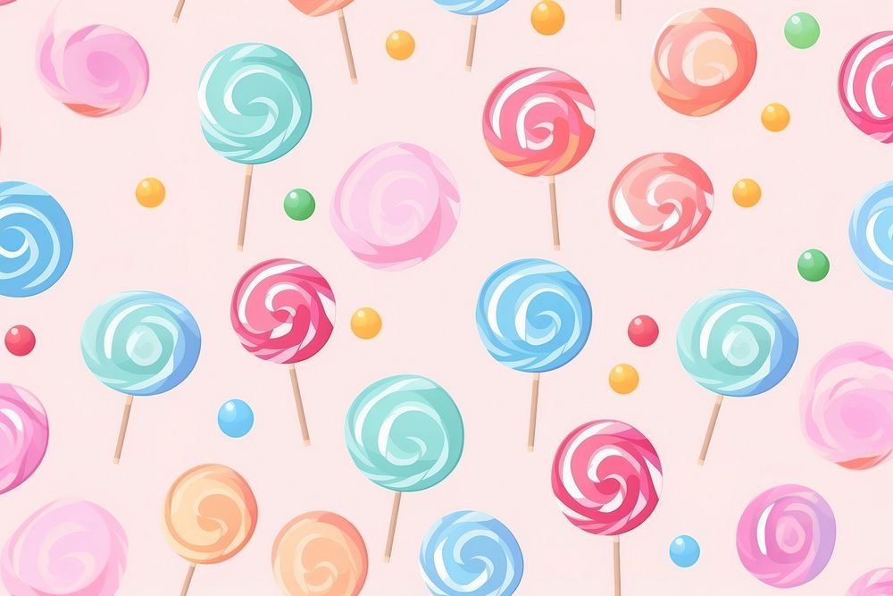 Candy confectionery backgrounds lollipop. AI generated Image by rawpixel.