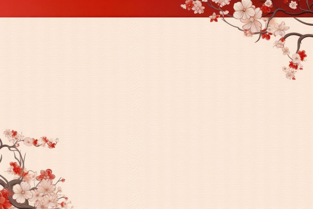 Ylvan background Chinese backgrounds blossom. AI generated Image by rawpixel.