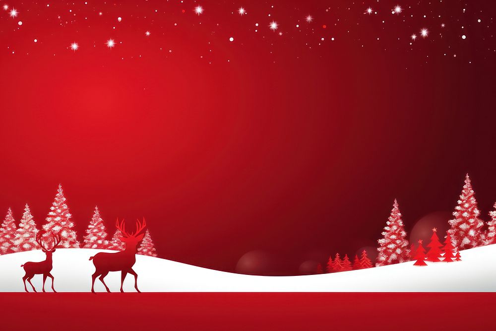 Christmas red banner christmas outdoors nature. AI generated Image by rawpixel.