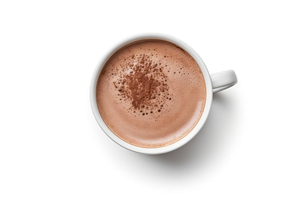 Hot chocolate cup coffee drink. AI generated Image by rawpixel.