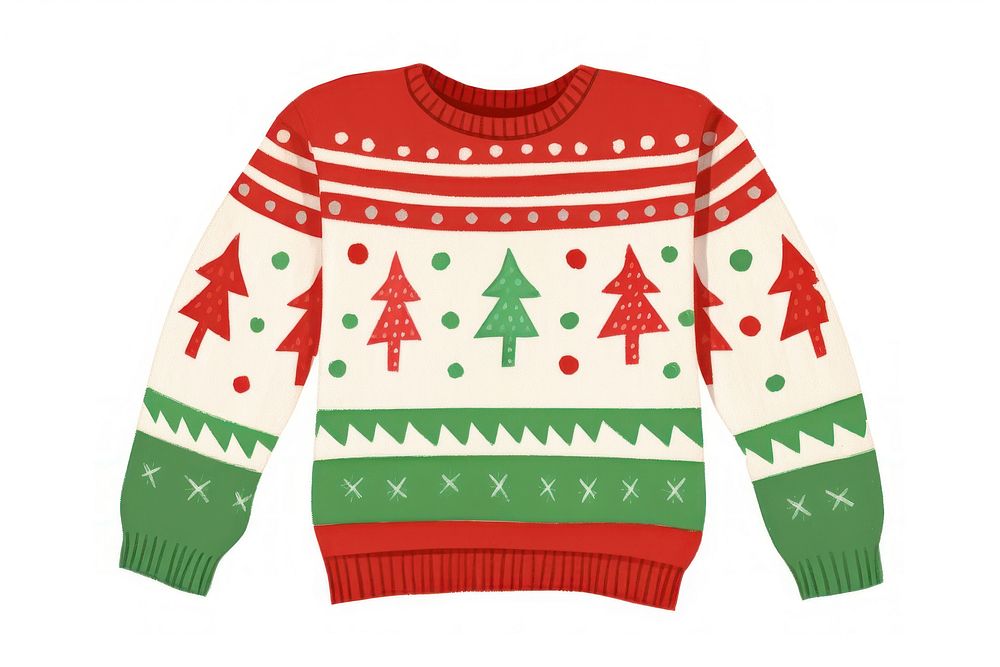 Cute Christmas sweater sweatshirt christmas | Premium Photo ...