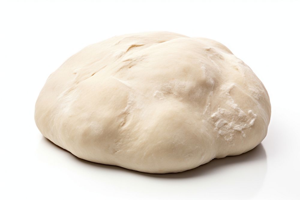 Dough bread food white background. AI generated Image by rawpixel.
