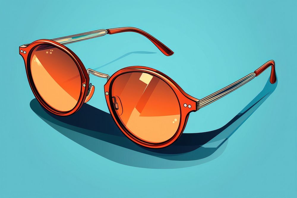 Sunglasses accessories accessory sunlight. AI generated Image by rawpixel.