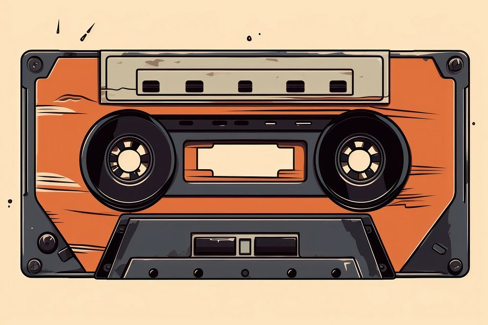 Tape cassette electronics technology equipment. AI generated Image by rawpixel.