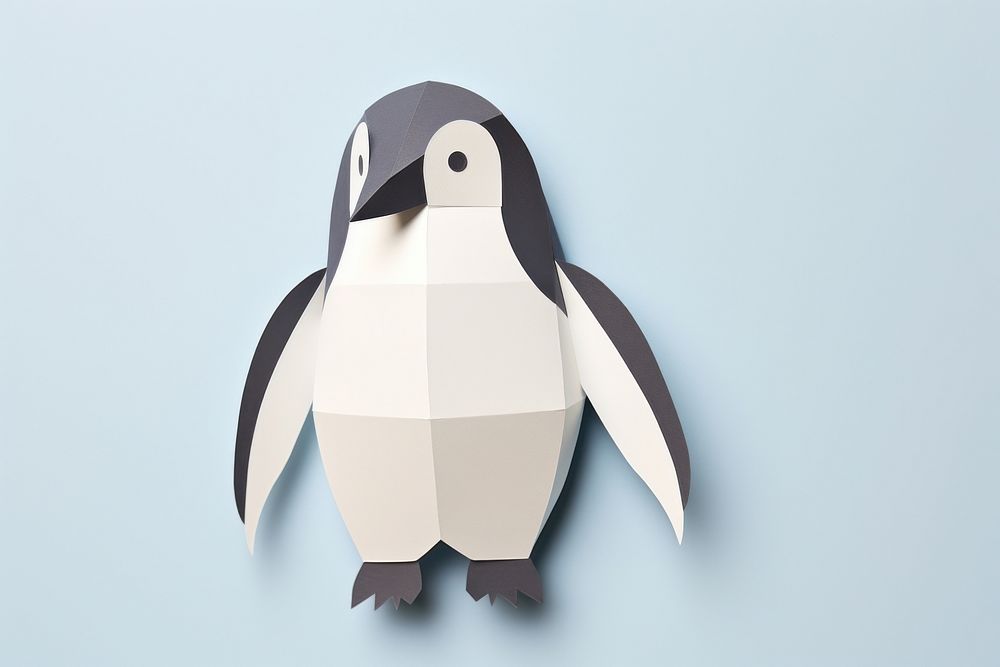 Penguin animal bird representation. AI generated Image by rawpixel.