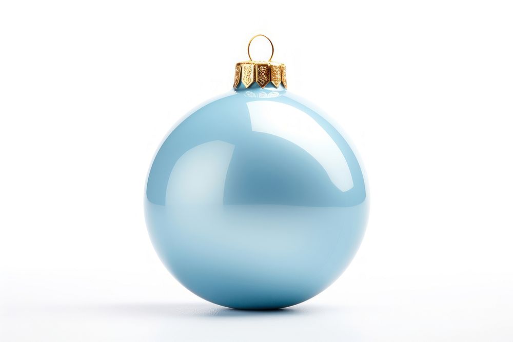 Cute Blue pastel Christmas bauble christmas jewelry blue. AI generated Image by rawpixel.