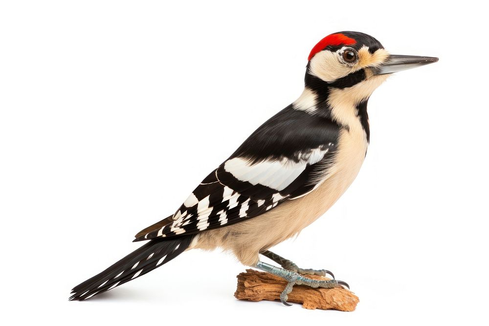 Great Spotted Woodpecker woodpecker animal bird. AI generated Image by rawpixel.