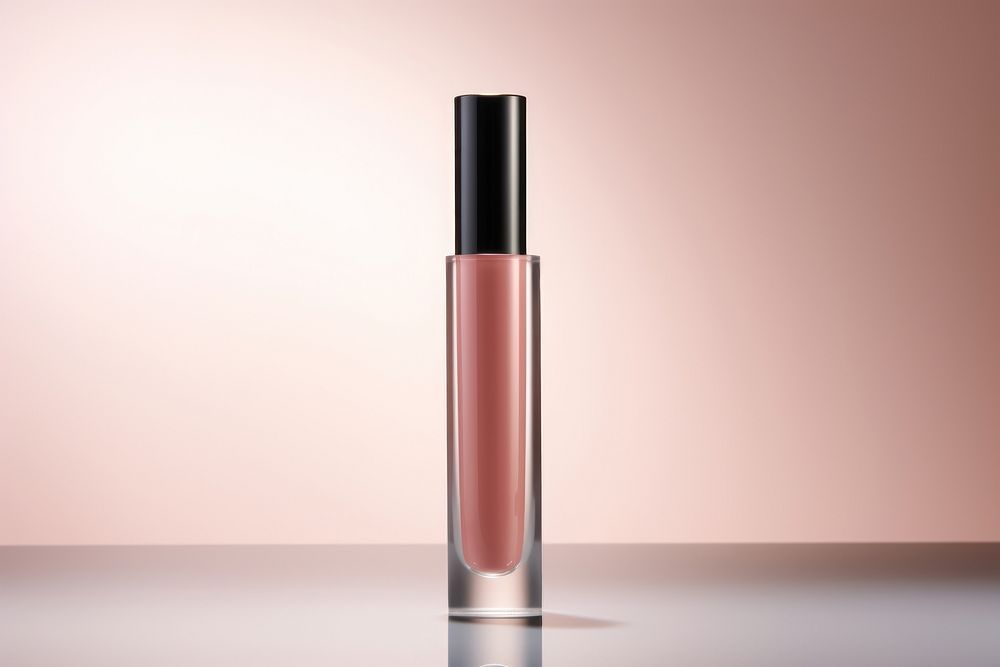 Lip gloss tube cosmetics perfection lipstick. AI generated Image by rawpixel.