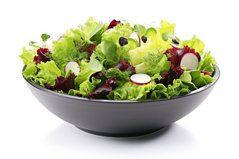 Mixed green Salad vegetable lettuce salad. AI generated Image by rawpixel.