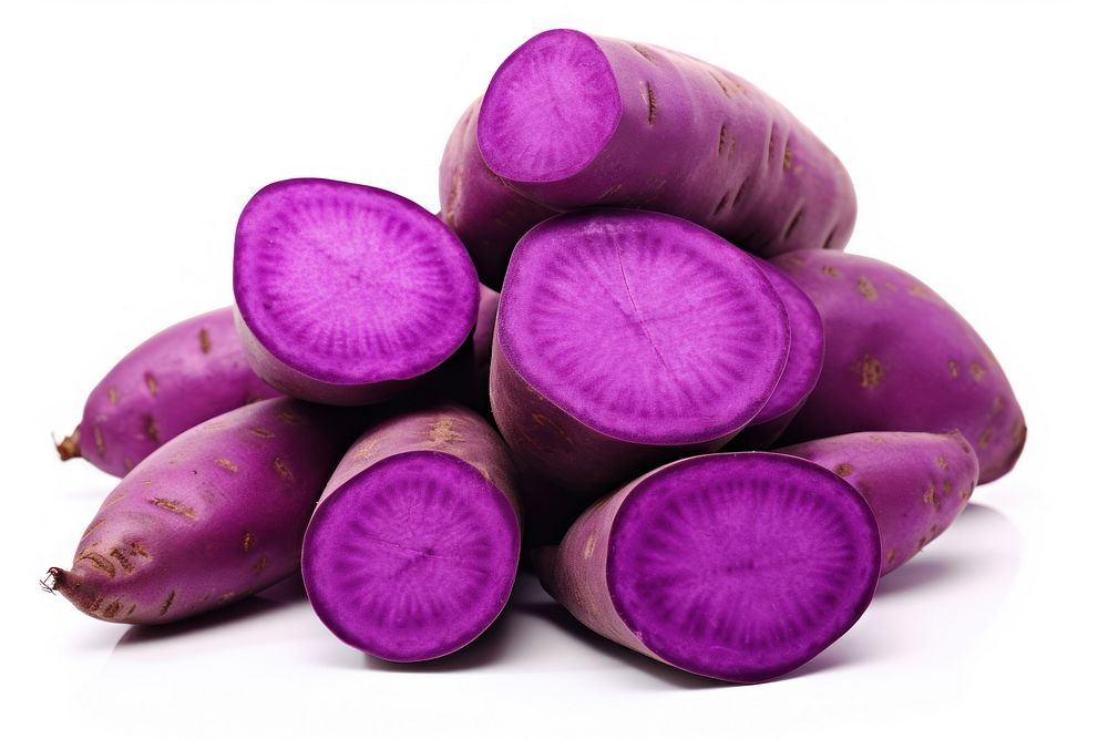 Purple yams vegetable plant food. Premium Photo rawpixel