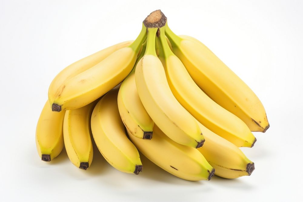 Banana bunch fruit plant food. AI generated Image by rawpixel.