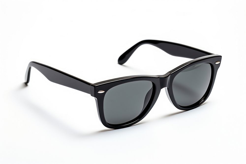 Sunglasses black white background accessories. AI generated Image by rawpixel.