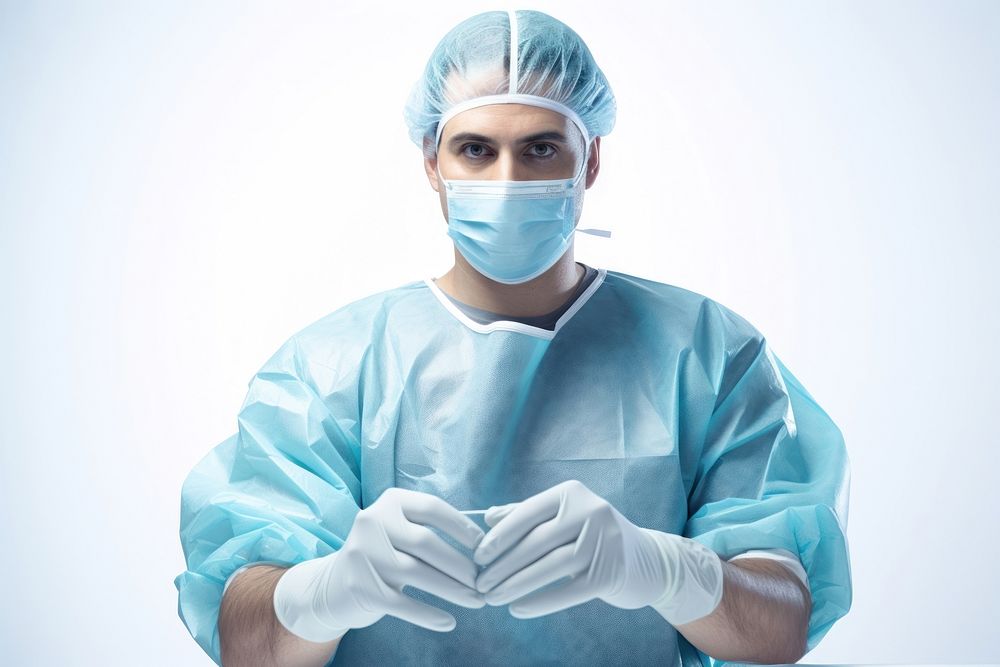 Hospital doctor surgeon protection. AI generated Image by rawpixel.