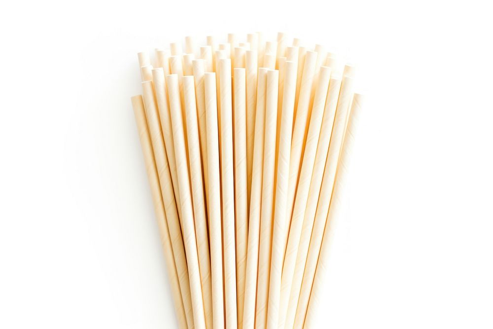Paper straw white background scented pattern. AI generated Image by rawpixel.
