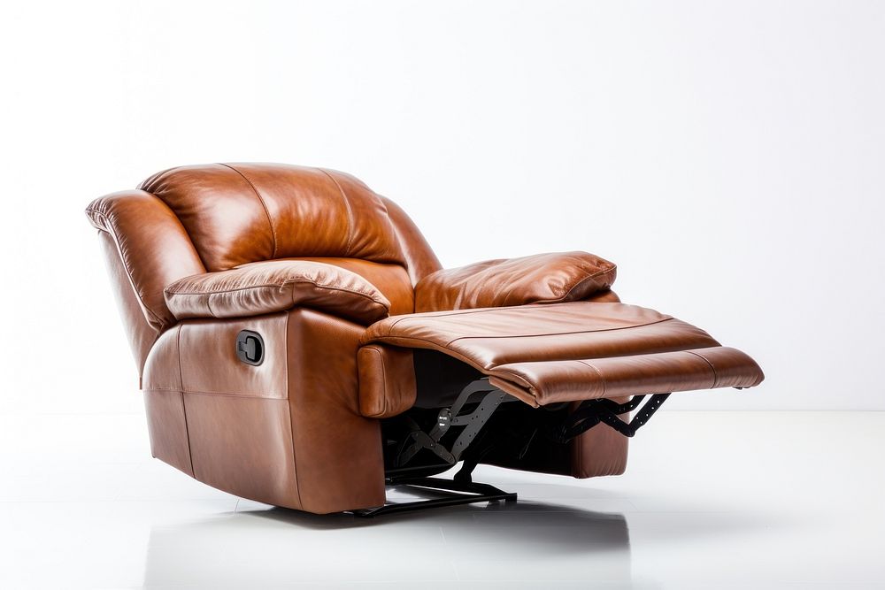 Recliner recliner furniture armchair. AI generated Image by rawpixel.
