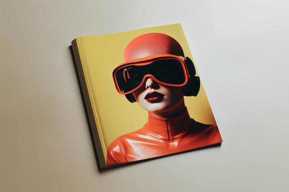 Magazine portrait glasses photo. AI | Free Photo - rawpixel