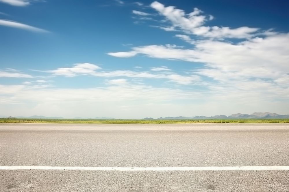 Road backgrounds outdoors horizon. AI generated Image by rawpixel.