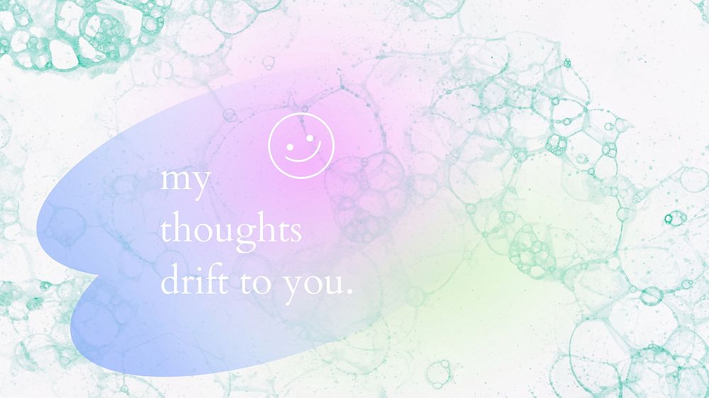 Happiness quote blog banner template