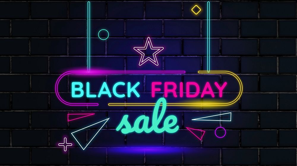 Black Friday sale blog banner template